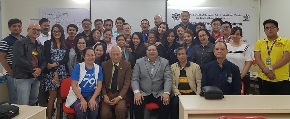 “No Problem, No Solution” – PSBA-Manila GSB holds its 2018 Research Methodology Seminar